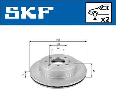 SKF VKBD 80347 V2 EAN: 7316582019938.