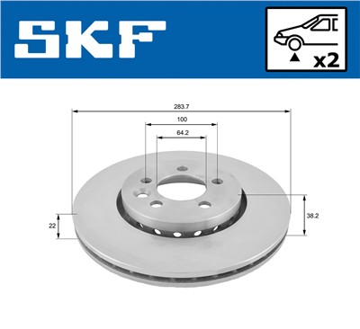 SKF VKBD 80349 V2 EAN: 7316582019952.
