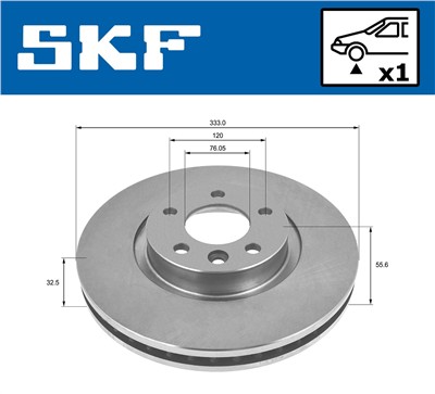 SKF VKBD 81039 V1