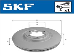 SKF VKBD 81293 V1