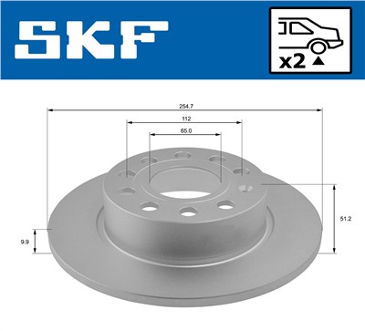 SKF VKBD 90007 S2 EAN: 7316581893225.
