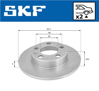 SKF VKBD 90023 S2 EAN: 7316581893393.