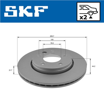 SKF VKBD 90042 V2 EAN: 7316581893607.