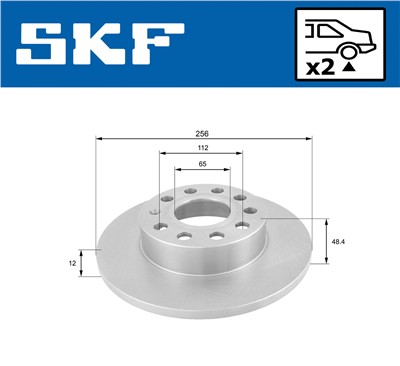 SKF VKBD 90051 S2 EAN: 7316581893706.