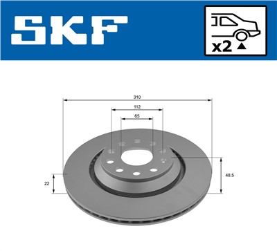 SKF VKBD 90161 V2 EAN: 7316581894901.