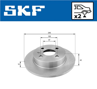 SKF VKBD 90497 S2