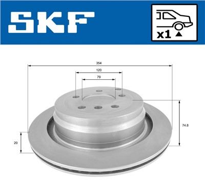 SKF VKBD 90761 V1
