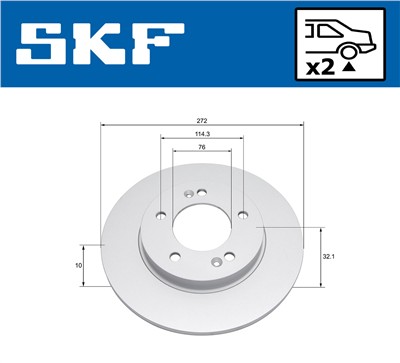 SKF VKBD 91320 S2