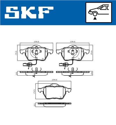 SKF VKBP 80749 E