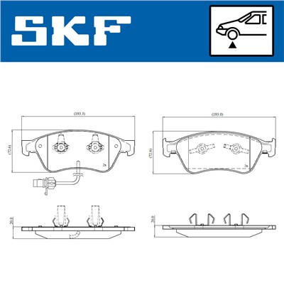 SKF VKBP 81045 E EAN: 7316581494989.