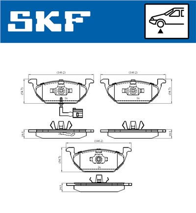 SKF VKBP 80004 E EAN: 7316581296064.