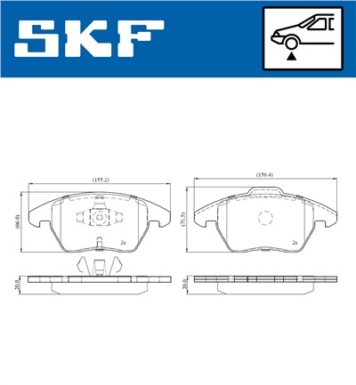 SKF VKBP 80144 EAN: 7316581298853.