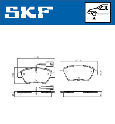 SKF VKBP 80173 E EAN: 7316581298839.