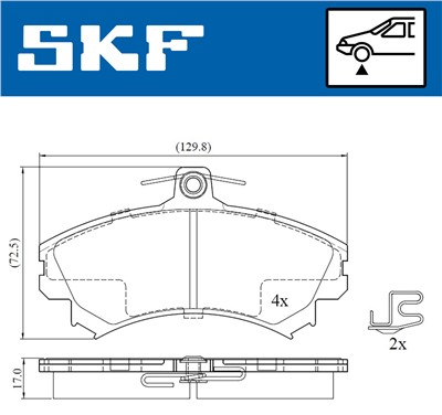 SKF VKBP 80193 A EAN: 7316581299294.