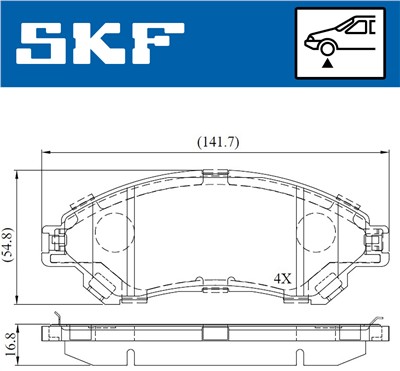 SKF VKBP 80239 A EAN: 7316581298600.