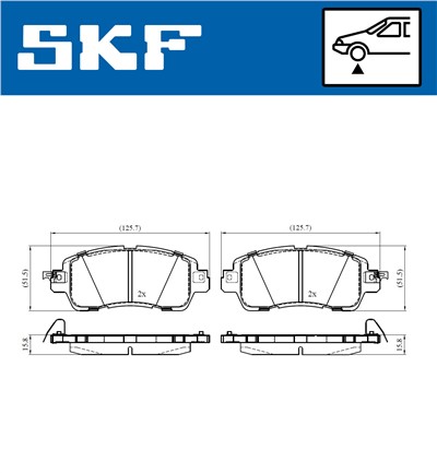 SKF VKBP 80478 A EAN: 7316581301232.