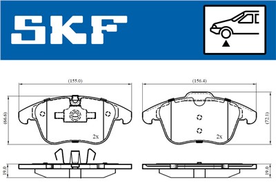 SKF VKBP 80503 EAN: 7316581301331.