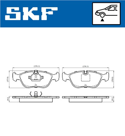 SKF VKBP 80512 EAN: 7316581301348.