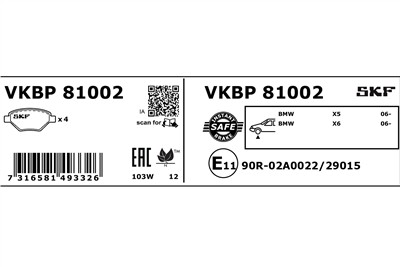 SKF VKBP 81002