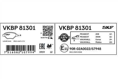 SKF VKBP 81301