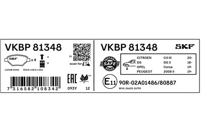 SKF VKBP 81348