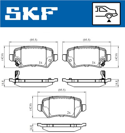 SKF VKBP 90032 A EAN: 7316581296187.