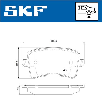 SKF VKBP 90052 EAN: 7316581296910.