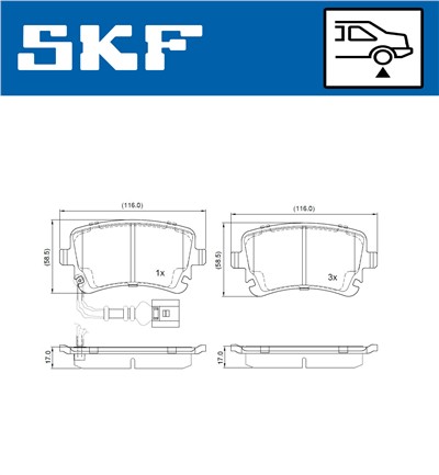 SKF VKBP 90066 E EAN: 7316581296804.