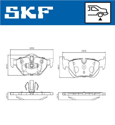 SKF VKBP 90095 EAN: 7316581298204.