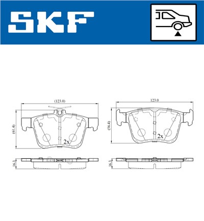 SKF VKBP 90152 EAN: 7316581298471.