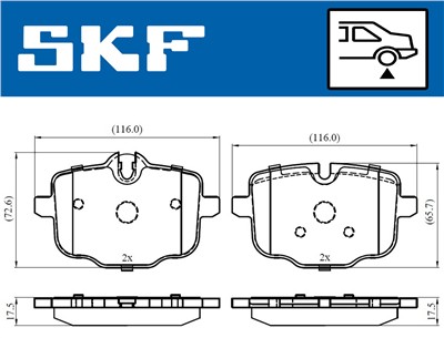 SKF VKBP 90366 EAN: 7316581298501.