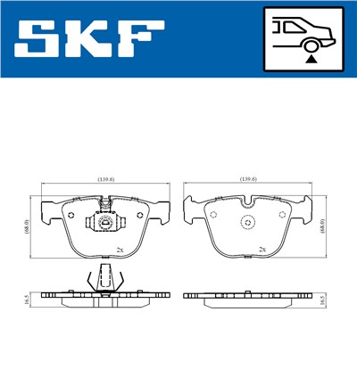 SKF VKBP 90471 EAN: 7316581297436.