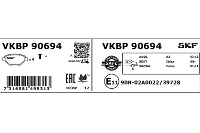 SKF VKBP 90694