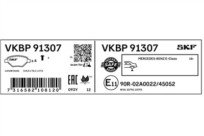 SKF VKBP 91307