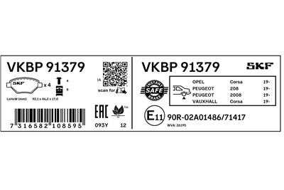 SKF VKBP 91379