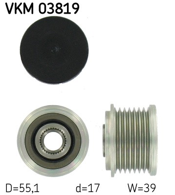 SKF VKM 03819 Číslo výrobce: F-236127.XX. EAN: 7316574760459.