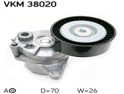 SKF VKM 38020