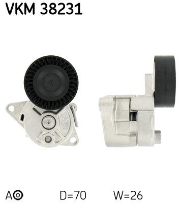 SKF VKM 38231 EAN: 7316572668566.
