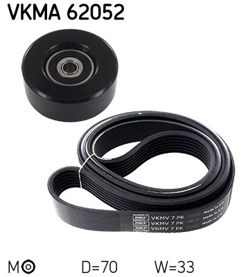 SKF VKMA 62052 Číslo výrobce: VKM 62022. EAN: 7316581122875.