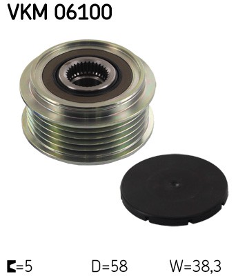 SKF VKM 06100 Číslo výrobce: F-570753.XX. EAN: 7316575289751.