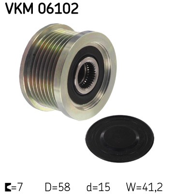 SKF VKM 06102 Číslo výrobce: F-567525.XX. EAN: 7316576872853.