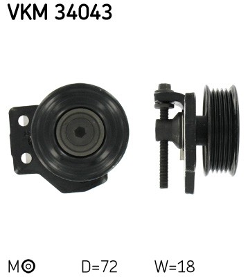 SKF VKM 34043 EAN: 7316572471463.