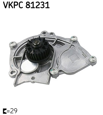 SKF VKPC 81231 EAN: 7316577160232.