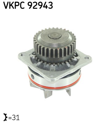 SKF VKPC 92943 EAN: 7316574608959.