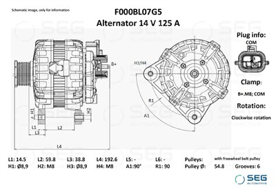 SEG Automotive F000BL07G5