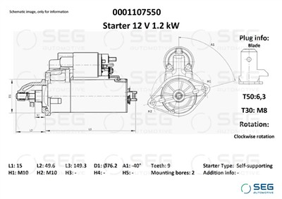 SEG Automotive 0001107550