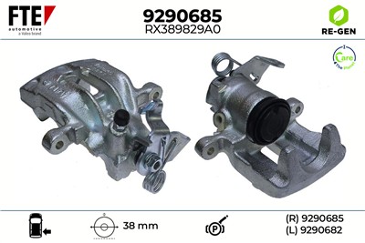 FTE 9290685 Číslo výrobce: RX389829A0. EAN: 3276429805954.