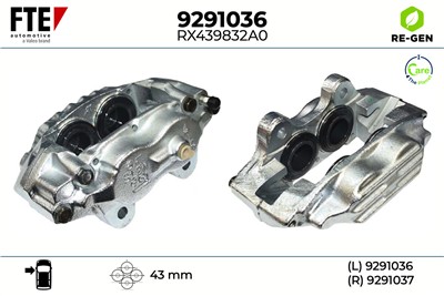 FTE 9291036 Číslo výrobce: RX439832A0. EAN: 3276429818053.
