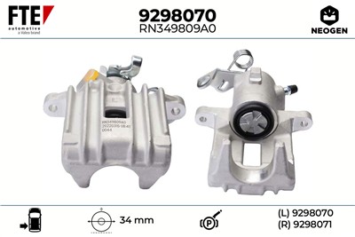 FTE 9298070 Číslo výrobce: RN349809A0. EAN: 3276429277584.
