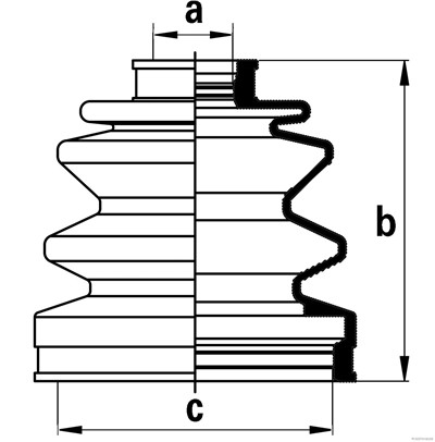 HERTH+BUSS JAKOPART J2863004 EAN: 4029416042356.